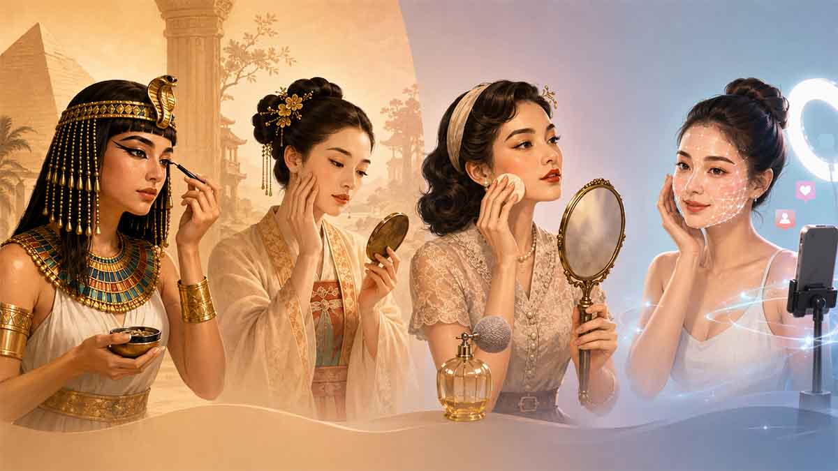 Sejarah Kecantikan Wajah: Zaman Kuno Hingga Era Digital