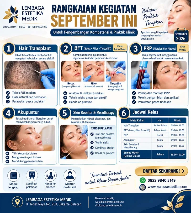 Promo pelatihan estetika
