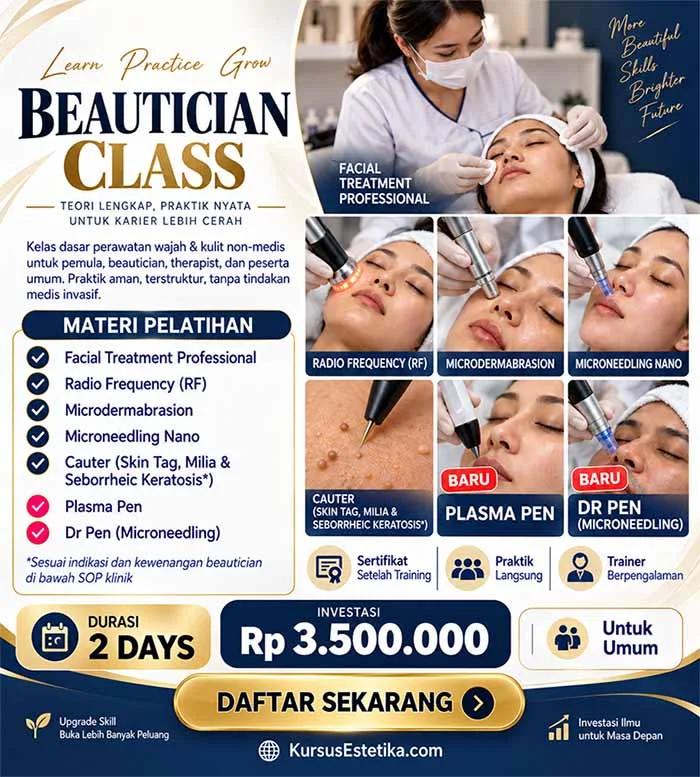 Promo pelatihan estetika